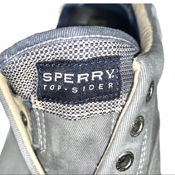 Sperry Halyard CVO Salt Washed Laceless Sneakers - Picture 8 of 10